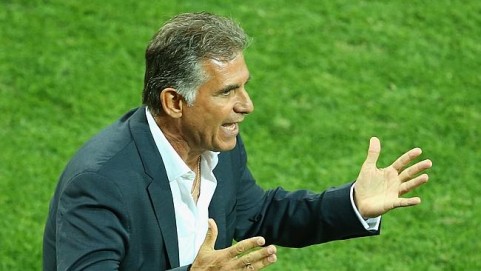 Carlos Queiroz was hesitant to criticise the maligned Suncorp surface.